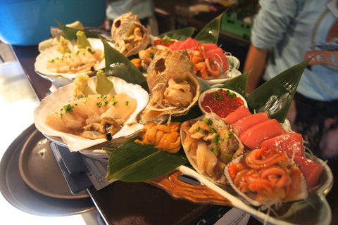 Seafood platter